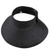 Wide Brim Roll-Up Straw Hat