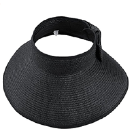Wide Brim Roll-Up Straw Hat