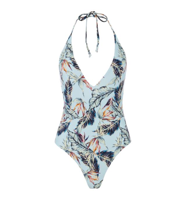 Palm Print Swimsuit