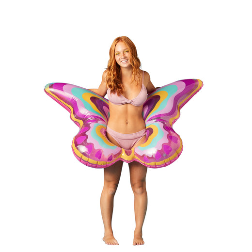 The Beach Company - Buy pool floats online - Butterfly shape pool tube - swimming pool tube - swimming floats for kids - inflatable pool tube