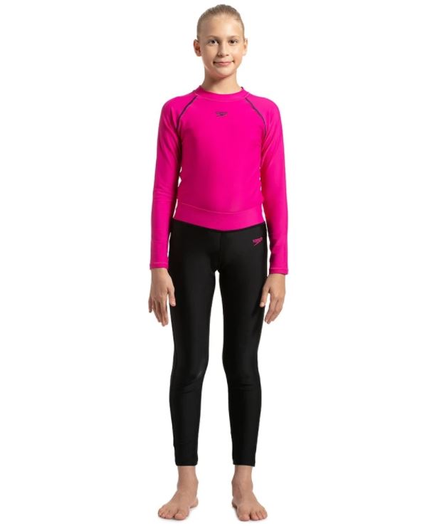 Speedo Active Contrast Swim Legging - Jr