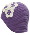 Floral Bubble Swim Cap