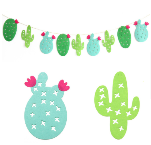 Tropical Cactus Garland