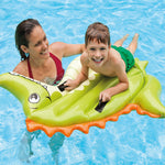 Crocodile Floating Mattress for Kids - learn to swim - fancy shape pool floats shopping
