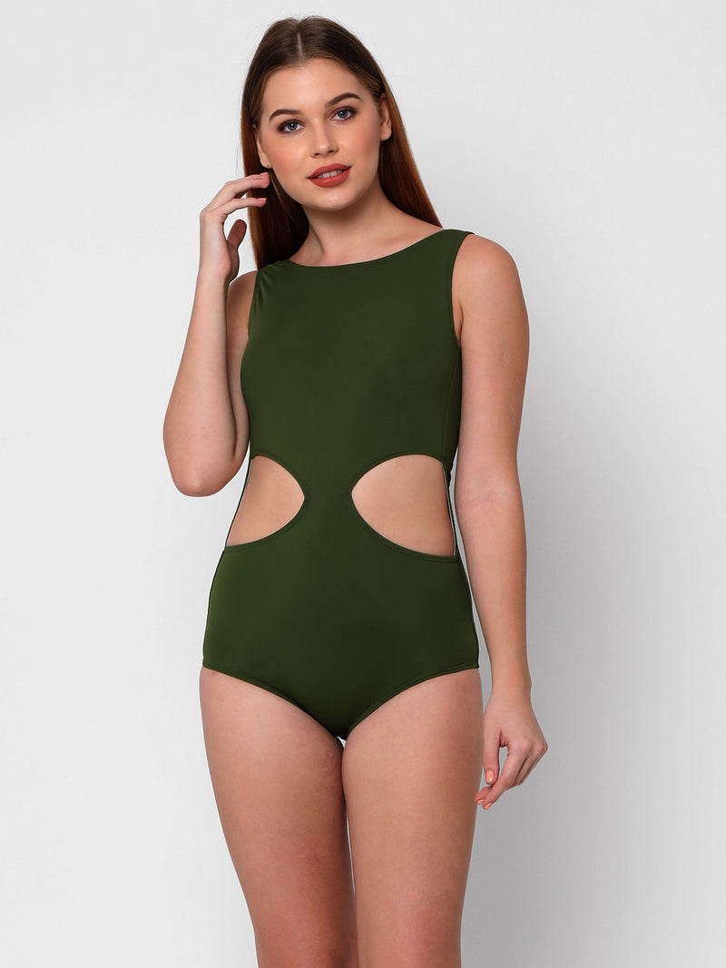 Shop Monokinis Online India I The Beach Company India Online - Cut out Monokini - Esha lal Swimwear- removable cups swimsuit - fully lined swimsuits - sexy tankinis - full coverage swimsuits 