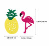 Tropical Flamingo Pineapple Garland