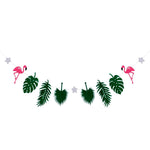 Flamingo Coconut Leaves Garland