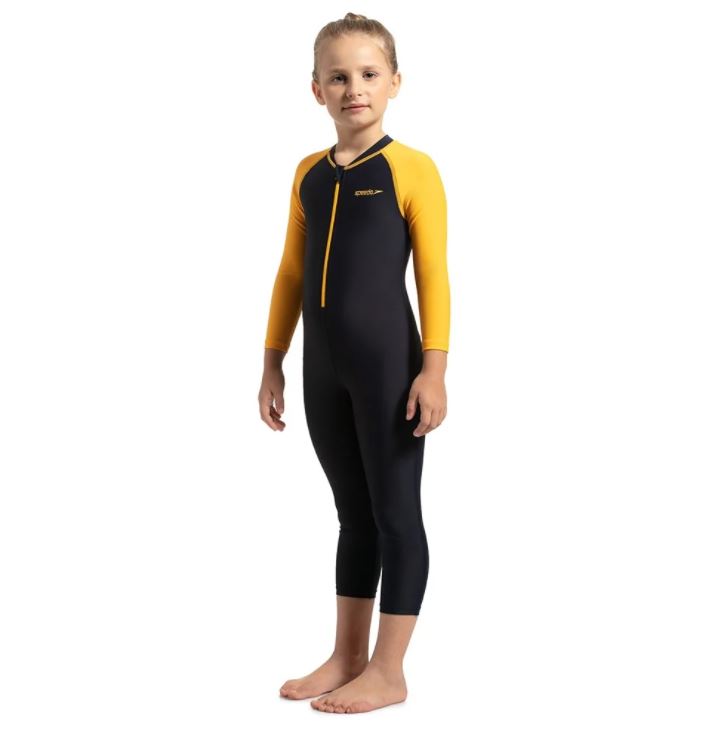 Speedo Color Block LS All-in-1 Suit