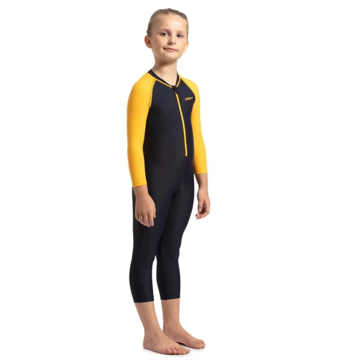 Speedo Color Block LS All-in-1 Suit