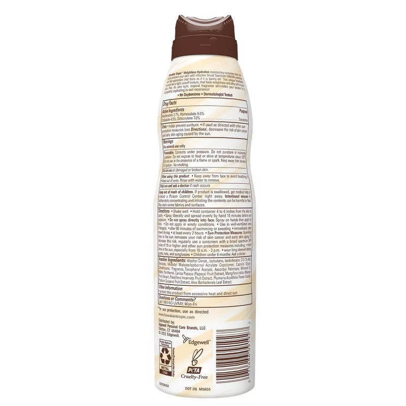 Silk Hydration Weightless Sunscreen Spray - SPF 50 - 170g