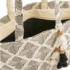 Geo Woven Beach Tote