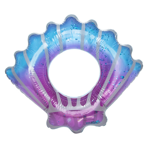 Glitter Shell Inflatable Tube