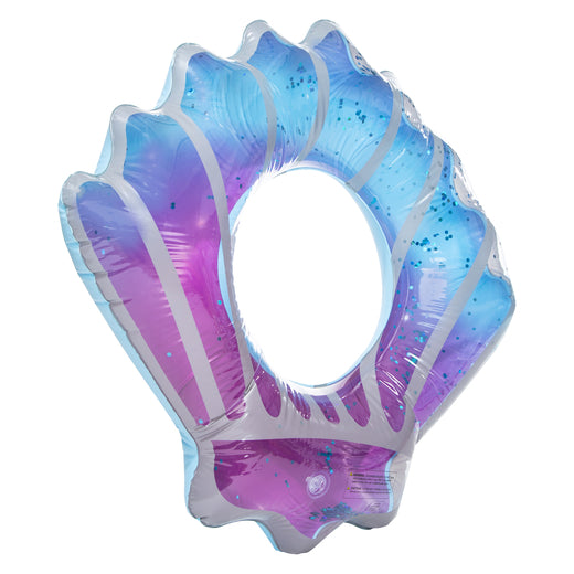 Glitter Shell Inflatable Tube