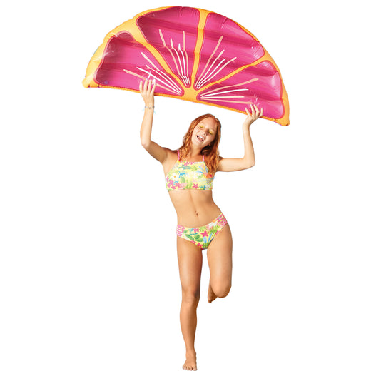 Grapefruit Pool Float Inflatable Pool Toy Beachwear Fashion Online The Beach COmpany INDIA fancy pool floats swimming pool loungers