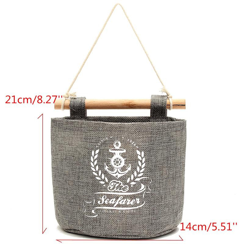 Nautical Storage Wall Hanging (Pack Of 4)