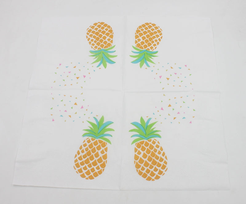 Pineapple Paper Napkins (Pack of 20)