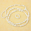 Pearl Barefoot Anklet Set