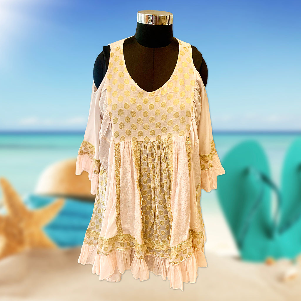 cotton beach dress in mumbai shop online ready made beach dress maneka jain salty soul