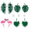 Flamingo Coconut Leaves Garland