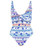 Boho Floral Shaping Swimsuit