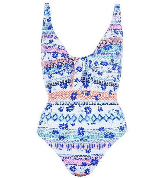 Boho Floral Shaping Swimsuit