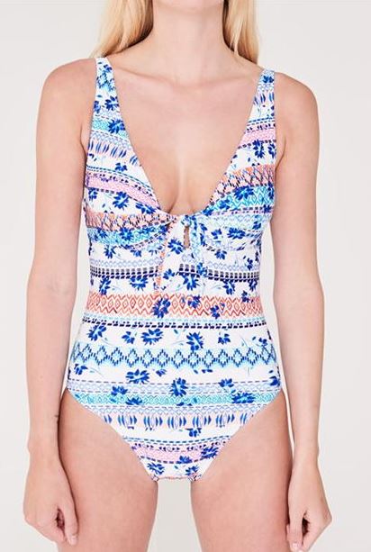 Boho Floral Shaping Swimsuit