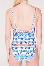 Boho Floral Shaping Swimsuit