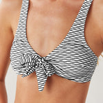 Knotted Tank Low Waist Bikini Set