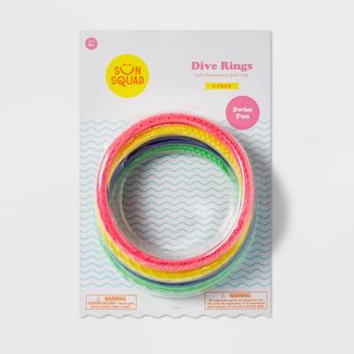 Dizzy Dive Rings - Pack of 4