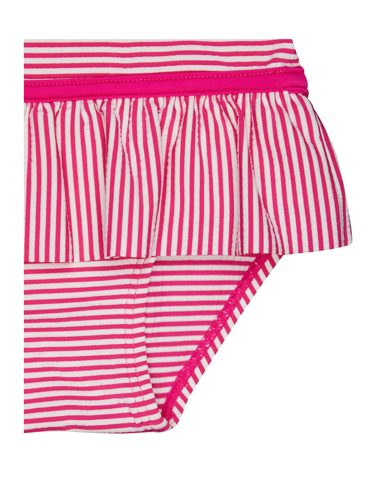 Pink Stripe Swimsuit