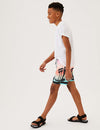 Palm Print Mini Me Swim Shorts