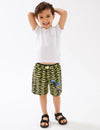 The Beach Company - buy boys swimming shorts online in India - batman design swimwear for kids - DC swim shorts for boys