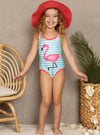 Stand Tall & Be Fabulous Flamingo Swimsuit