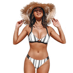 stripe design swimwear online beach company swimsuits on SALE