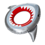 Shark Print Inflatable Tube
