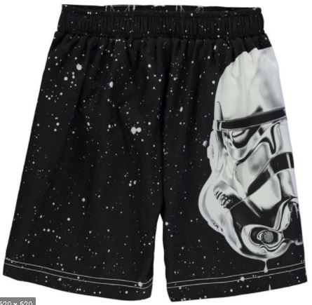 Online swimsuit shop - fancy printed swimwear for boys - swimming shorts for young boys - shop star wars swimwear online at The Beach Company India