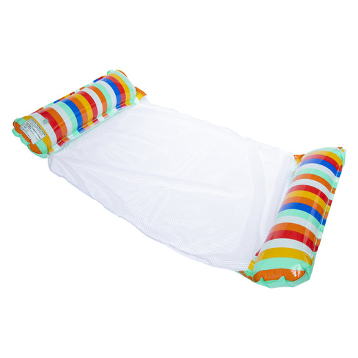 Stripe Inflatable Pool Hammock 57"