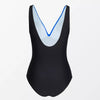 Color Block Twist Front Swimsuit