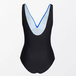 Color Block Twist Front Swimsuit