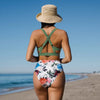 Forest Adventure Mid Rise Pluse Size Bikini Set