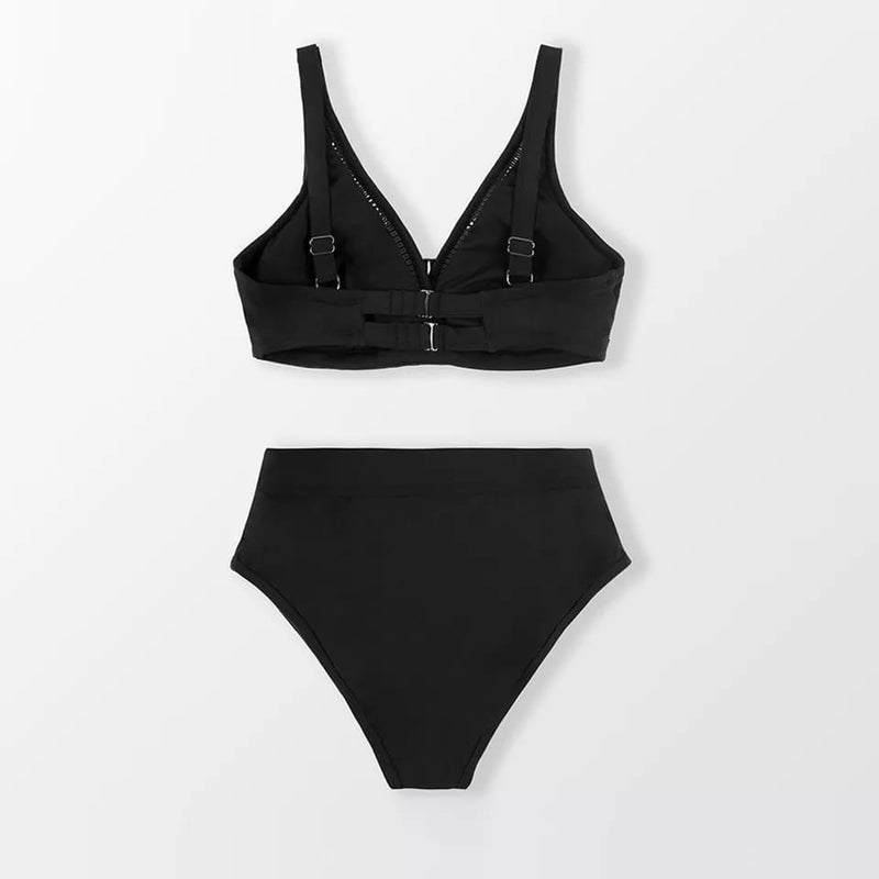 Braelyn Plus Size High Waist Bikini Set I Swimwear