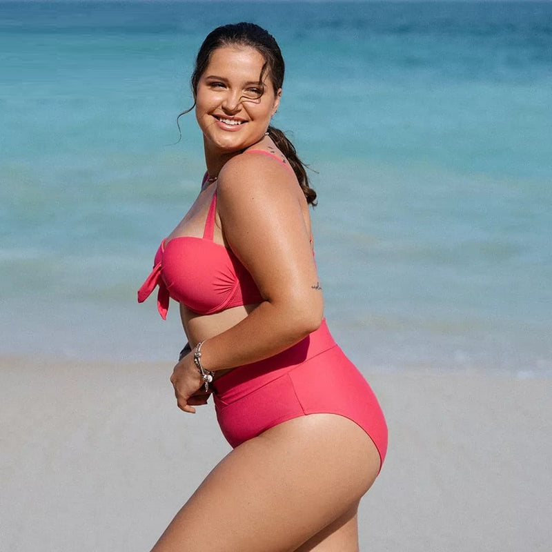where can i buy swimwear for women with larger hips india - the beach company - plus size fashion