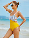 Yellow Tie-Back Swimsuit