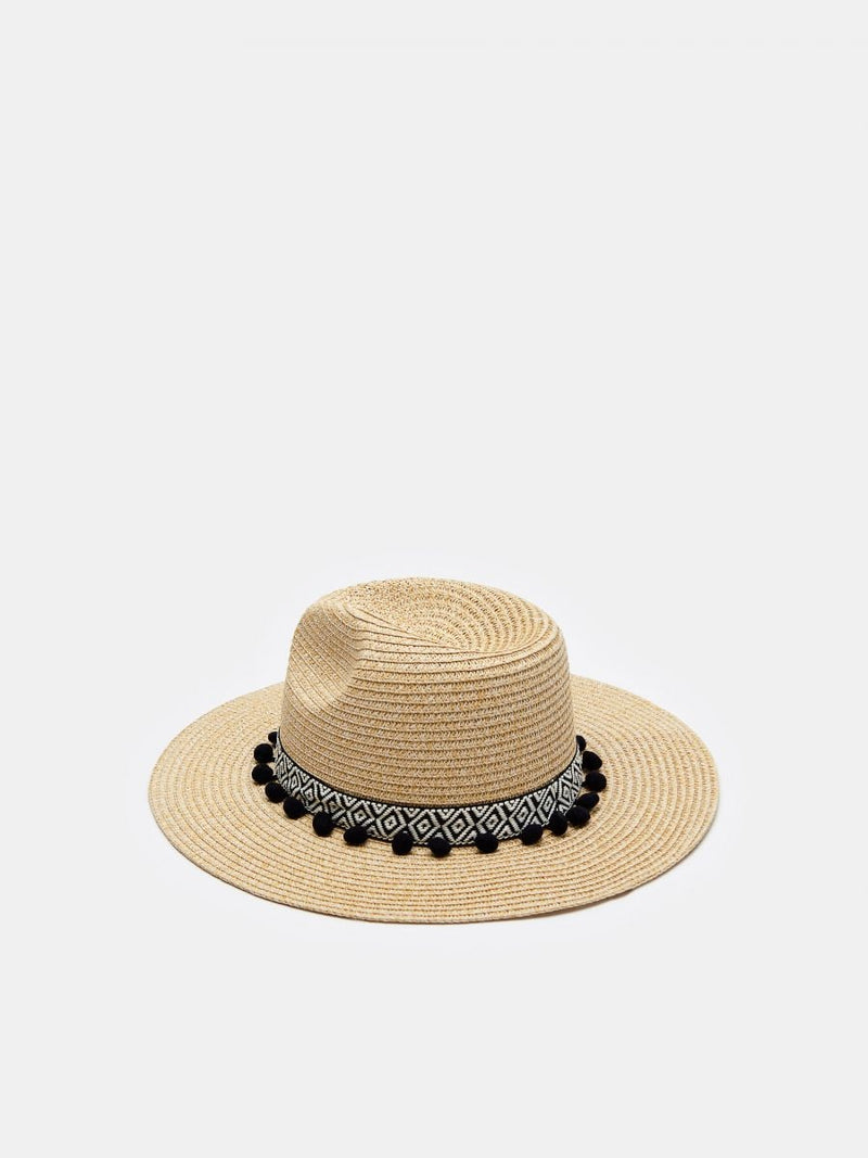 Sandy Point Banded Straw Hat