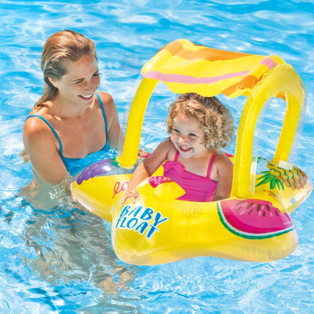 The Beach company online - Star fish canopy baby float - star fish float - Baby float - canopy float - swim float  - inflatable pool floats for kids