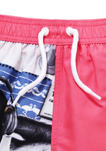 Chimp Print Swim Shorts