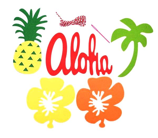 Aloha Tropical Pineapple Garland
