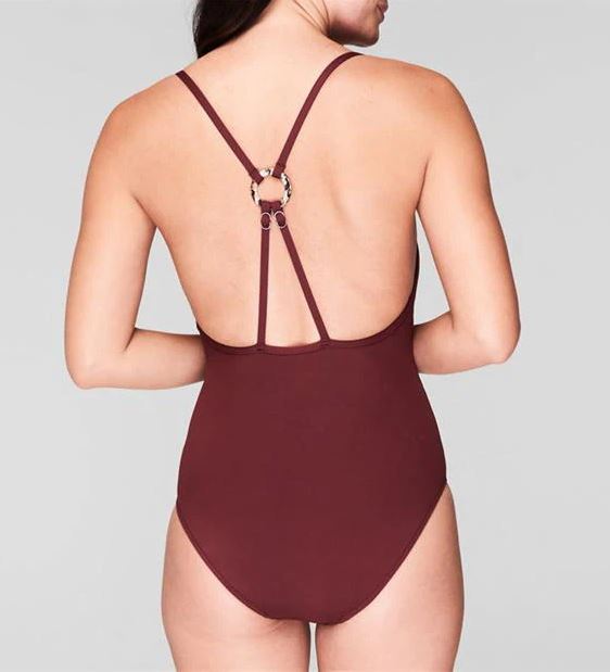 Ring Maillot Swimsuit (Plus Size)