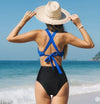 Carly Colorblock Cutout Swimsuit