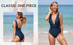 Happiness Wrap Plunge One Piece